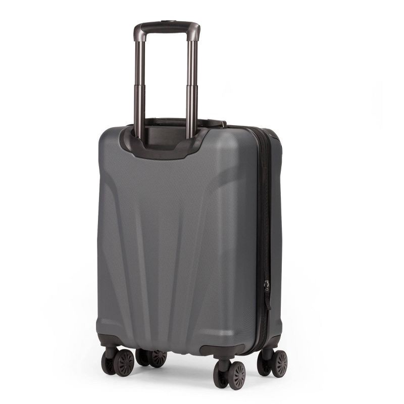 slide 8 of 9, SWISSGEAR Cascade Hardside Carry On Suitcase - Dark Gray, 1 ct