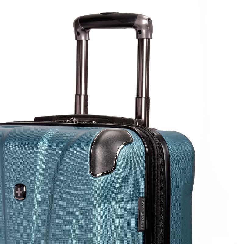 slide 3 of 8, SWISSGEAR Cascade Hardside Carry On Suitcase - Teal, 1 ct