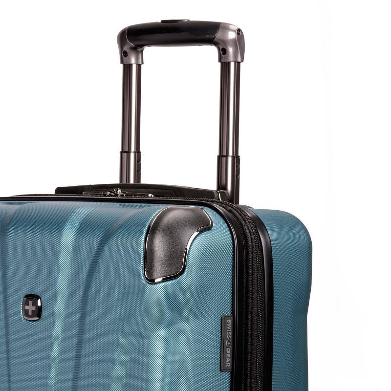 slide 4 of 8, SWISSGEAR Cascade Hardside Carry On Suitcase - Teal, 1 ct