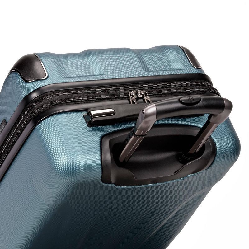 slide 6 of 8, SWISSGEAR Cascade Hardside Carry On Suitcase - Teal, 1 ct