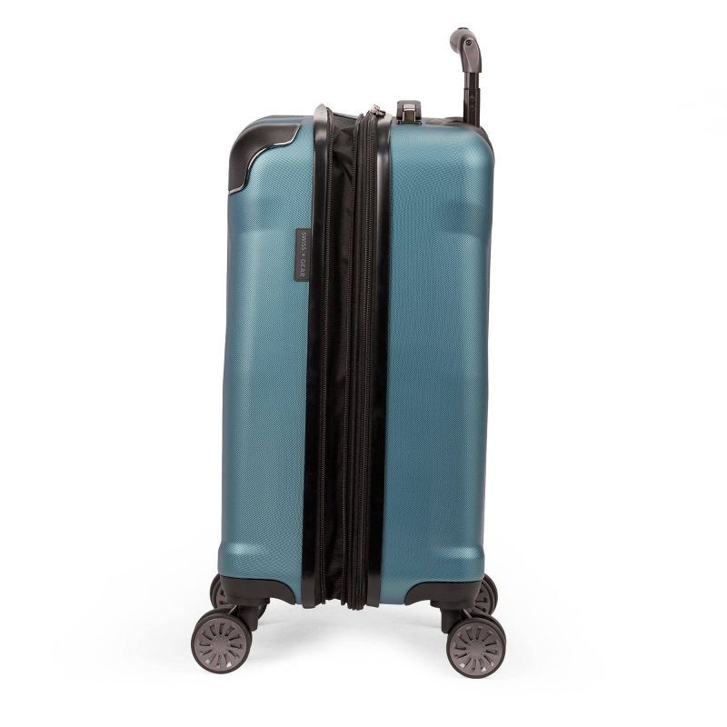slide 7 of 8, SWISSGEAR Cascade Hardside Carry On Suitcase - Teal, 1 ct