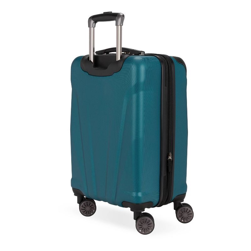 slide 9 of 10, SWISSGEAR Cascade Hardside Carry On Suitcase - Teal, 1 ct