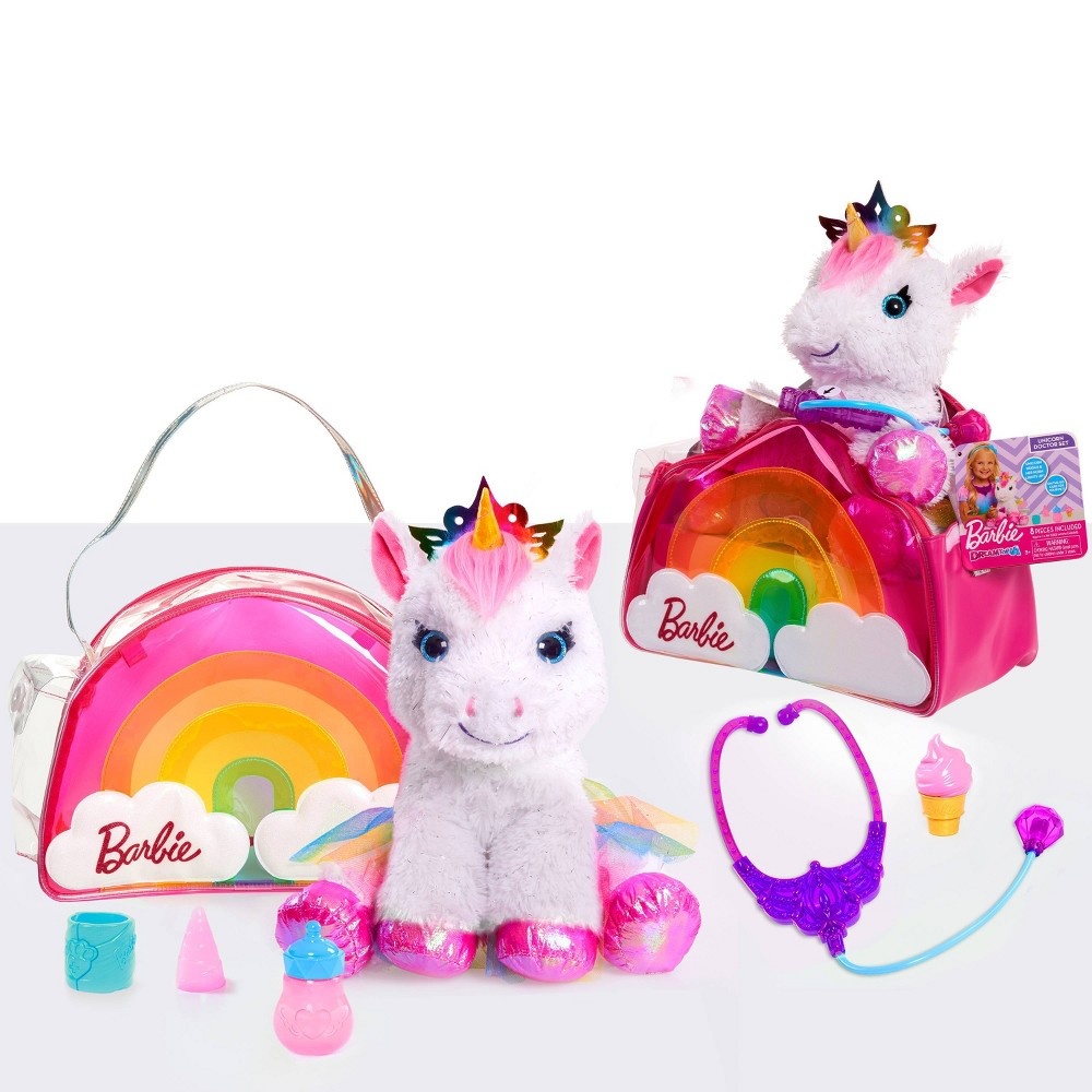 slide 4 of 7, Barbie Dreamtopia Unicorn Pet Doctor, 1 ct