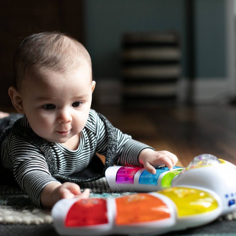 slide 7 of 11, Baby Einstein Glow & Discover Light Bar Tummy Time Toy, 1 ct