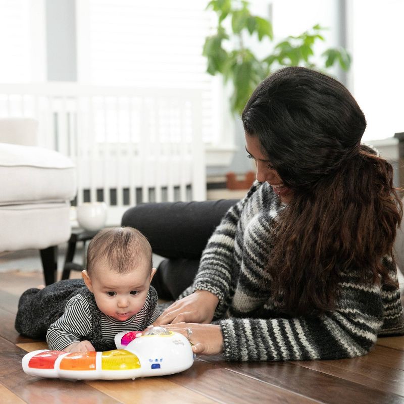 slide 8 of 11, Baby Einstein Glow & Discover Light Bar Tummy Time Toy, 1 ct