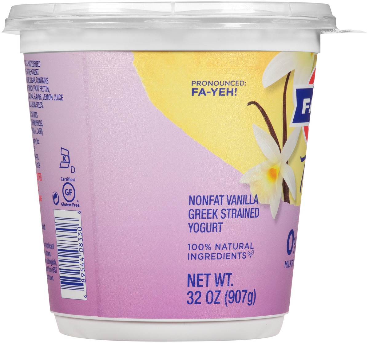 slide 2 of 12, FAGE Total Blended Vanilla Greek Strained Yogurt, 32 oz