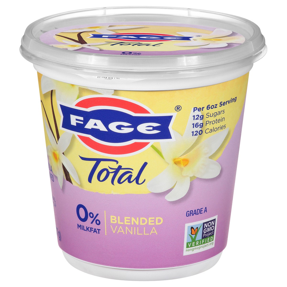 slide 12 of 12, FAGE Total Blended Vanilla Greek Strained Yogurt, 32 oz