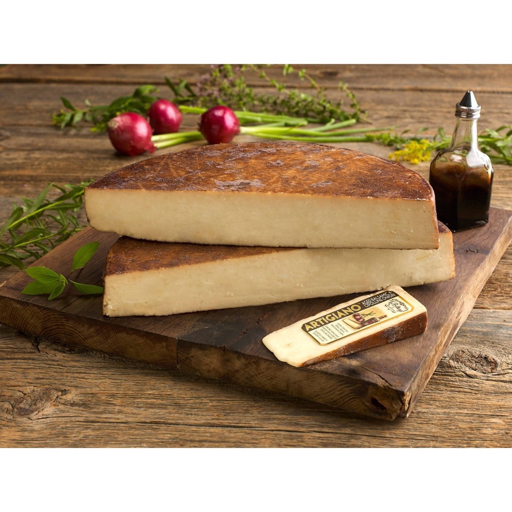slide 2 of 5, BelGioioso Balsamic Onion Parm Wedge, 5 oz