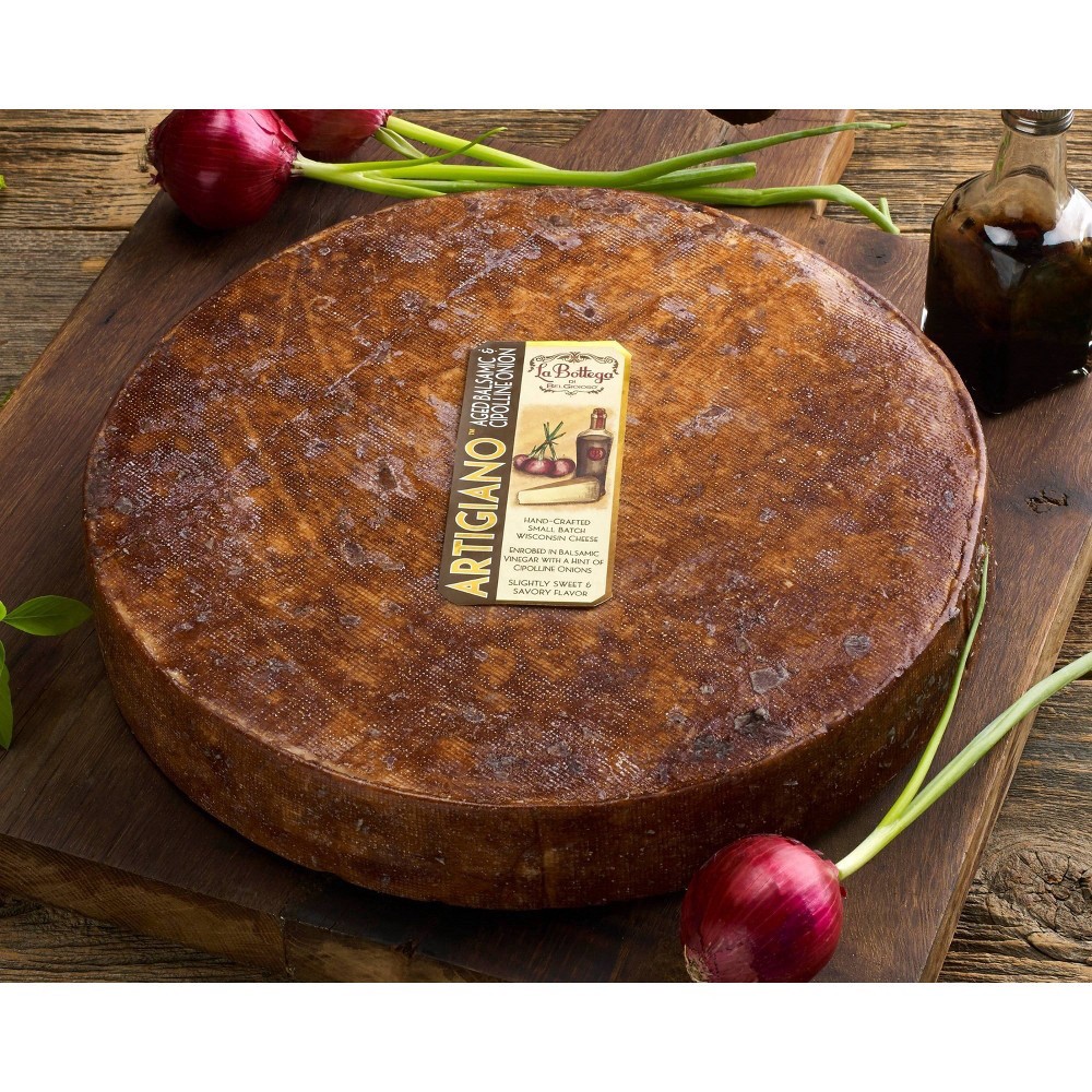 slide 5 of 5, BelGioioso Balsamic Onion Parm Wedge, 5 oz