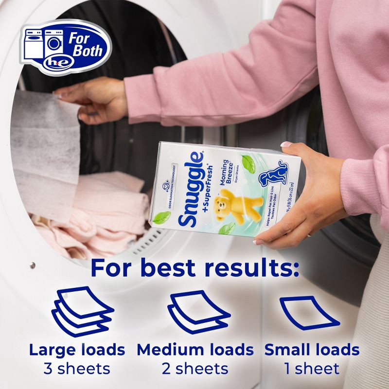 slide 7 of 11, Snuggle Plus SuperFresh Original Fabric Softener Dryer Sheets - 200ct, 200 ct