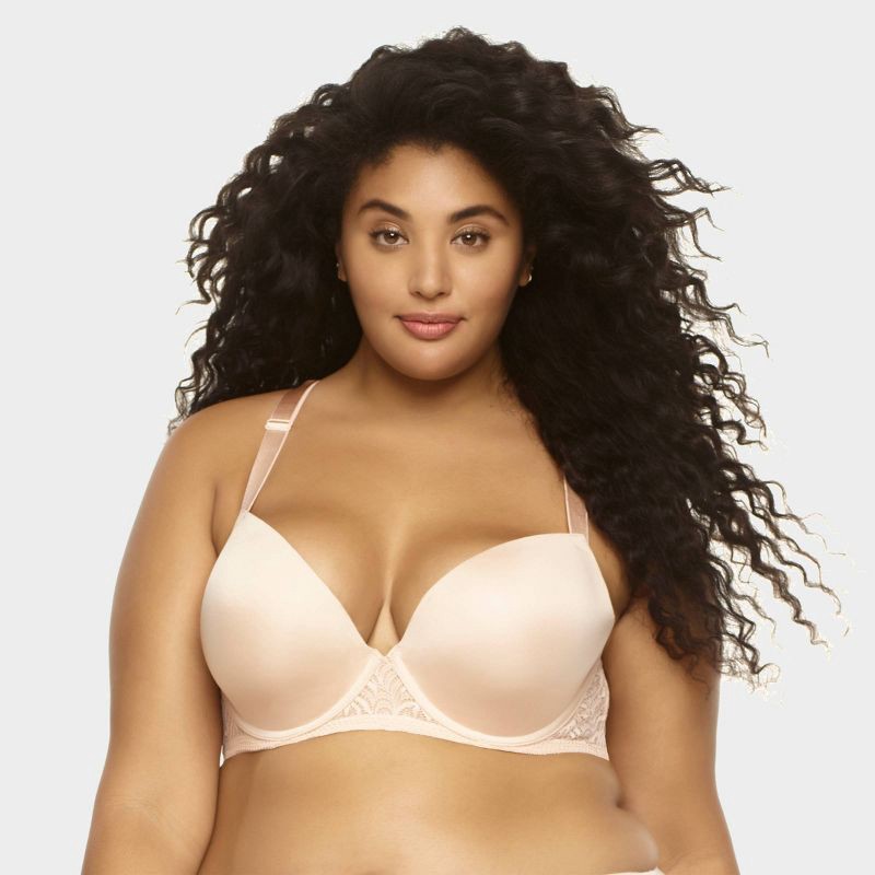 Paramour Women's Carolina T-Back Bra - Buff Beige 34DD 1 ct