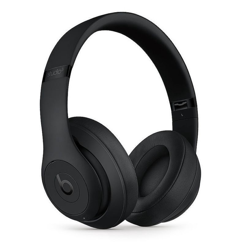 slide 1 of 1, Beats Studio3 Bluetooth Wireless Noise Cancelling Over-Ear Headphones - Matte Black, 1 ct