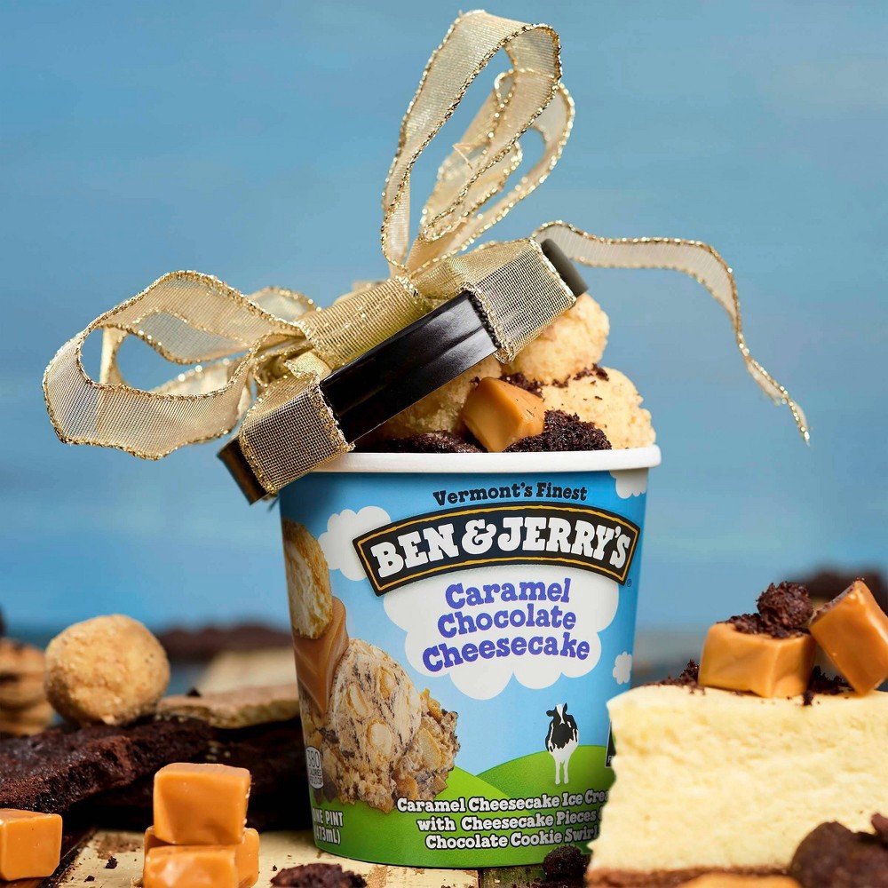 Ben And Jerrys Caramel Chocolate Cheesecake Truffles Ice Cream Shipt 0890