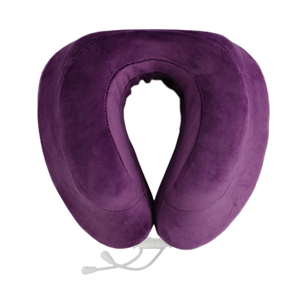 slide 2 of 4, Cabeau Evolution Classic Memory Foam Travel Pillow - Purple, 1 ct