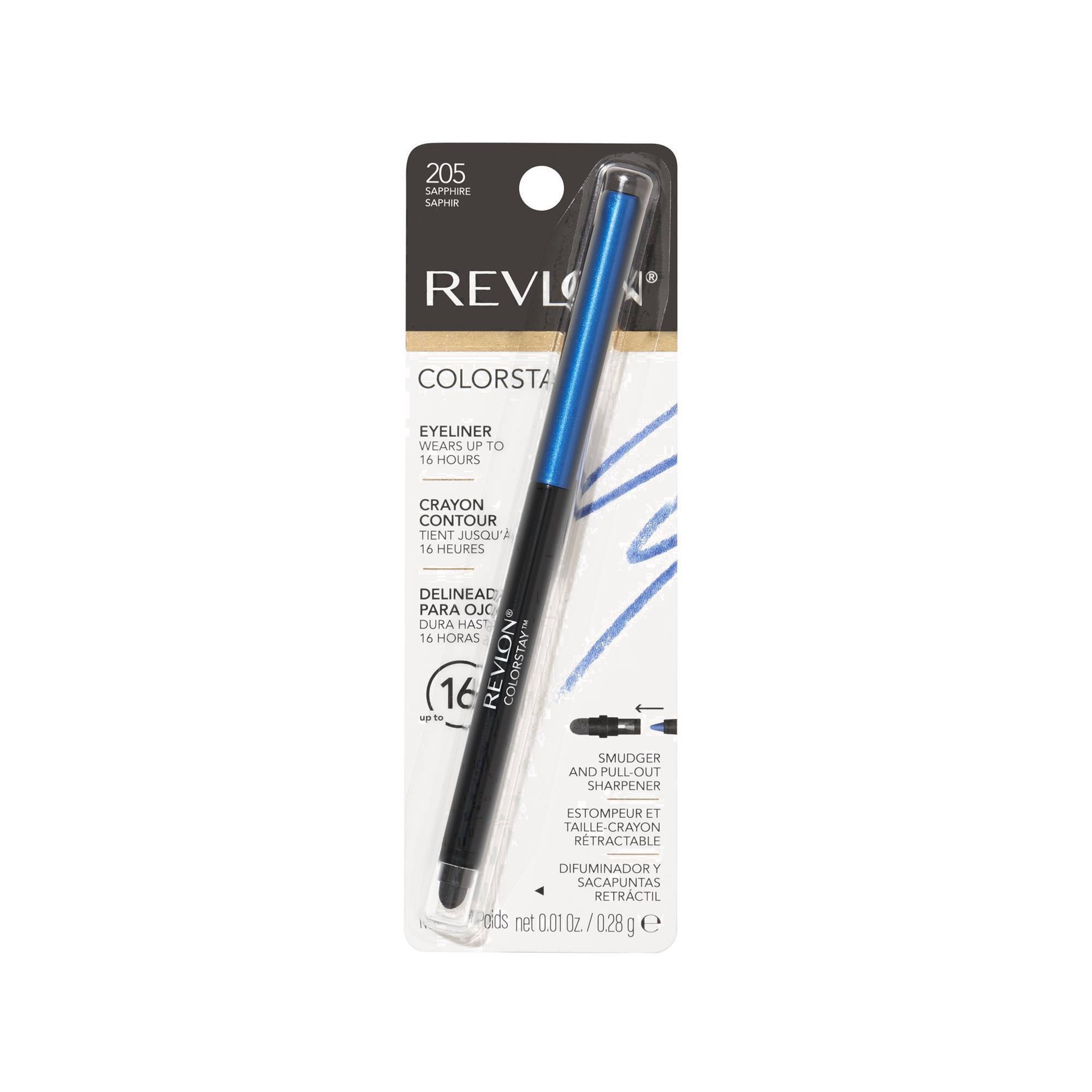 slide 45 of 88, Revlon ColorStay Waterproof Eyeliner - Sapphire - 0.01 fl oz, 0.01 oz