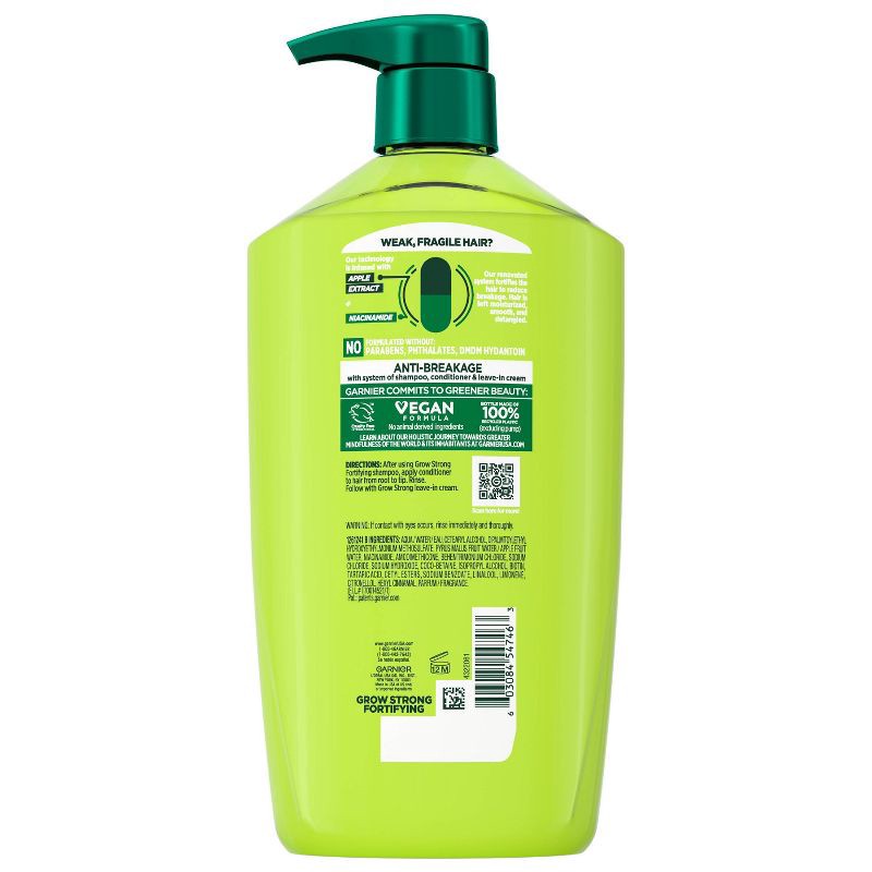 slide 7 of 7, Garnier Fructis Active Fruit Protein Grow Strong Fortifying Hair Conditioner - 33.8 fl oz, 33.8 fl oz