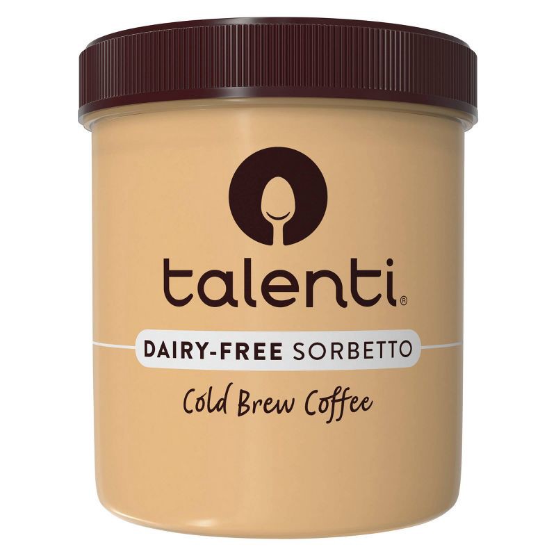 slide 2 of 9, Talenti Cold Brew Coffee Dairy Free Frozen Sorbetto - 1pt, 1 pint
