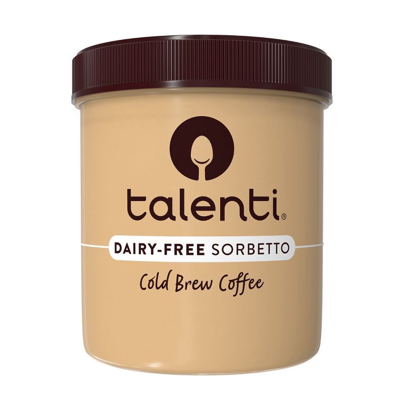 slide 4 of 8, Talenti Cold Brew Coffee Dairy Free Frozen Sorbetto - 1pt, 1 pint