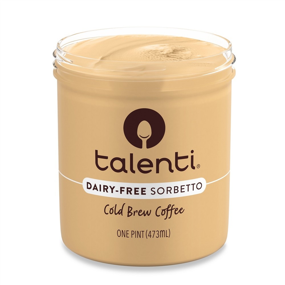 slide 4 of 7, Talenti Cold Brew Coffee Dairy Free Frozen Sorbetto, 1 pint
