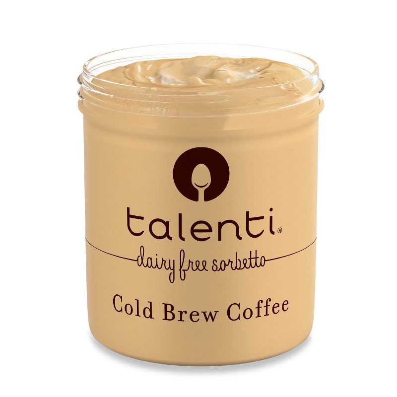 slide 8 of 8, Talenti Cold Brew Coffee Dairy Free Frozen Sorbetto - 1pt, 1 pint