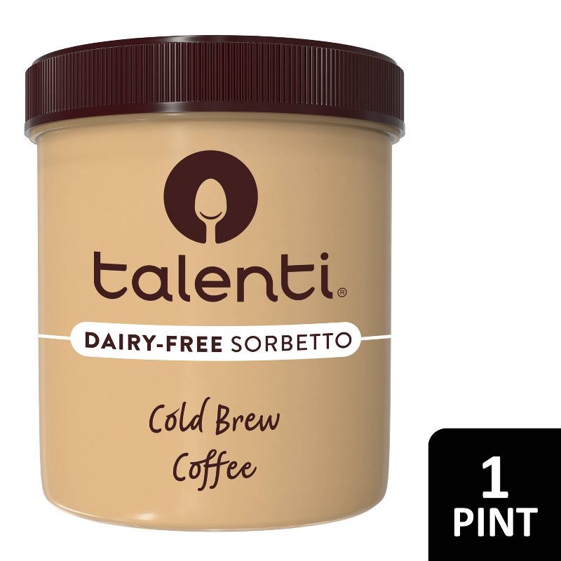slide 1 of 8, Talenti Cold Brew Coffee Dairy Free Frozen Sorbetto - 1pt, 1 pint