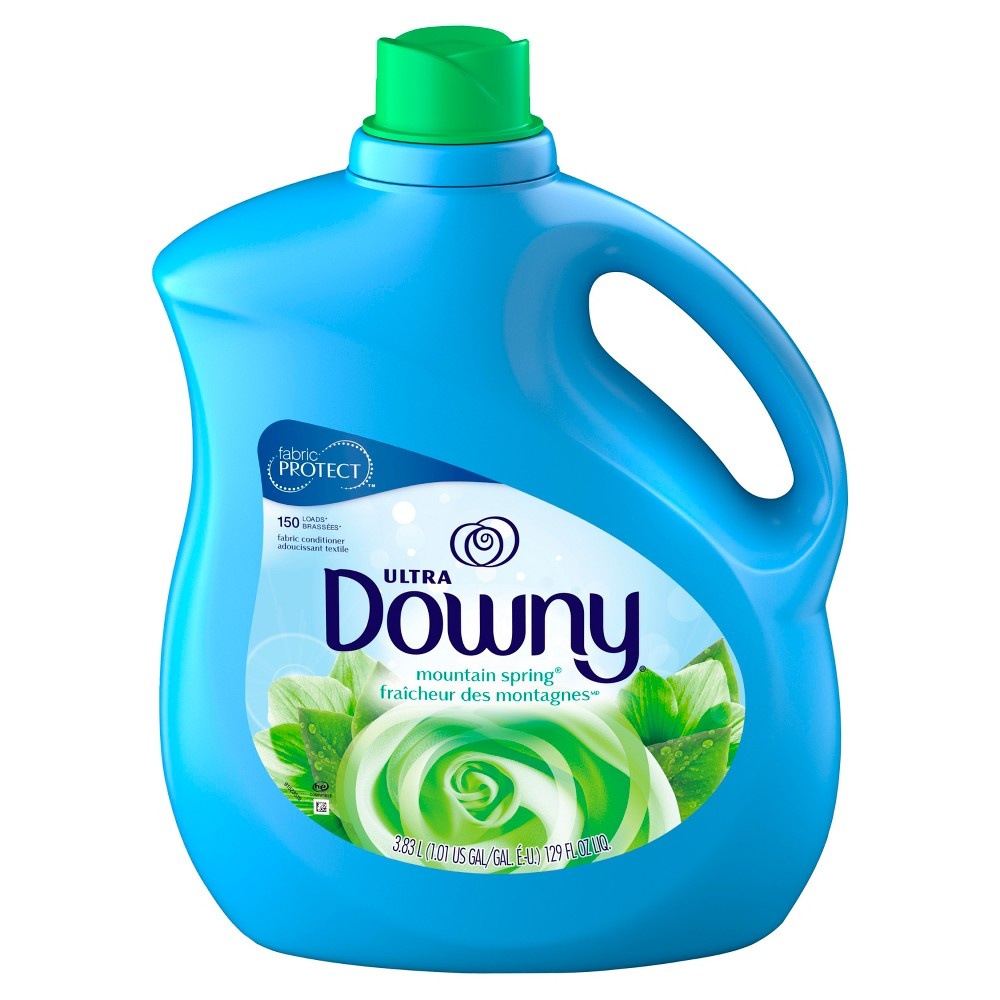 slide 5 of 6, Downy Ultra Mountain Spring Fabric Conditioner, 129 fl oz