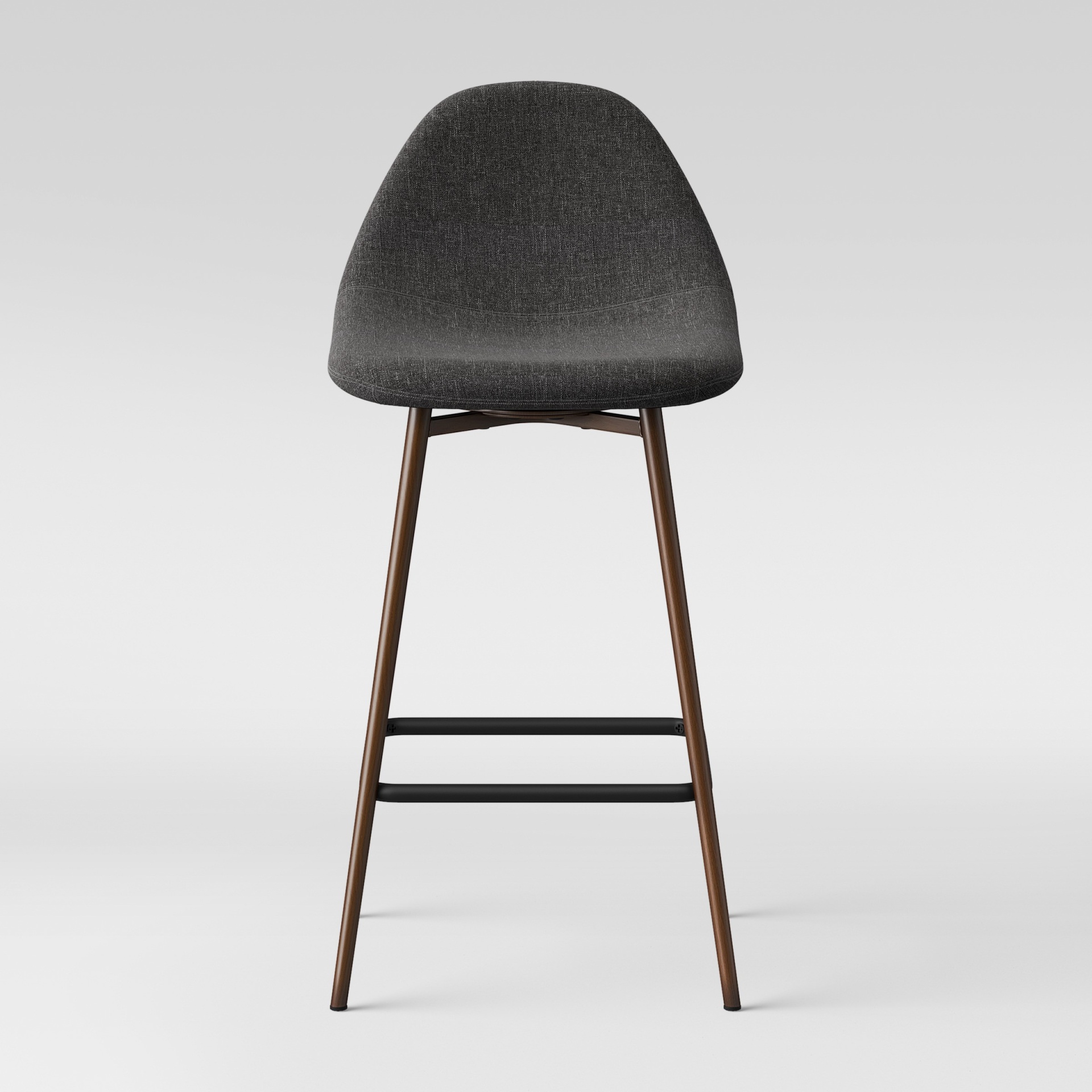 slide 1 of 5, Copley Upholstered Counter Height Barstool Dark Gray - Project 62, 1 ct