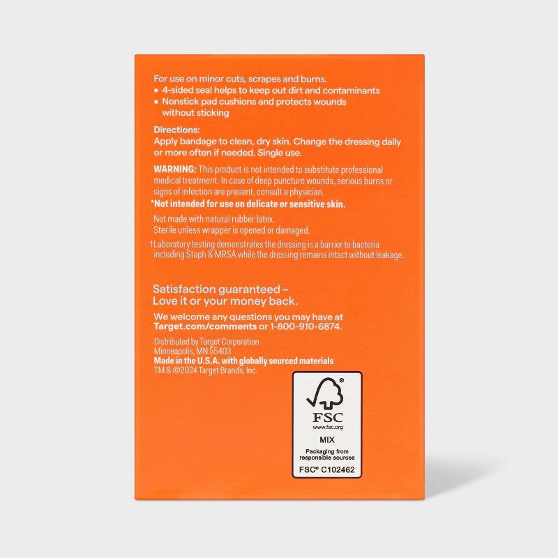 slide 3 of 4, Strong Strip Waterproof Bandages - 20ct - up&up™, 20 ct