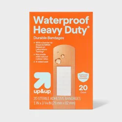 Strong Strip Waterproof Bandages - 20ct - up&up™