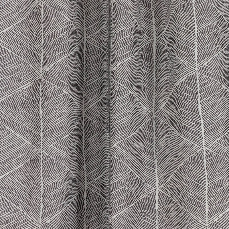 slide 3 of 4, 1pc 50"x84" Blackout Modern Stroke Window Curtain Panel Gray - Project 62™, 1 ct