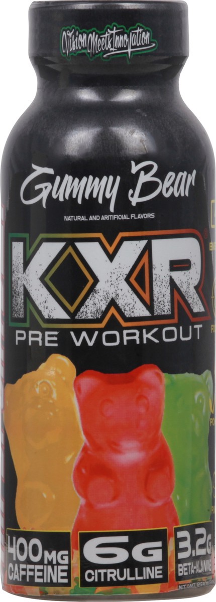 slide 8 of 12, VMI Sports K-XR Gummy Bear Pre Workout 12.5 fl oz, 12.5 fl oz