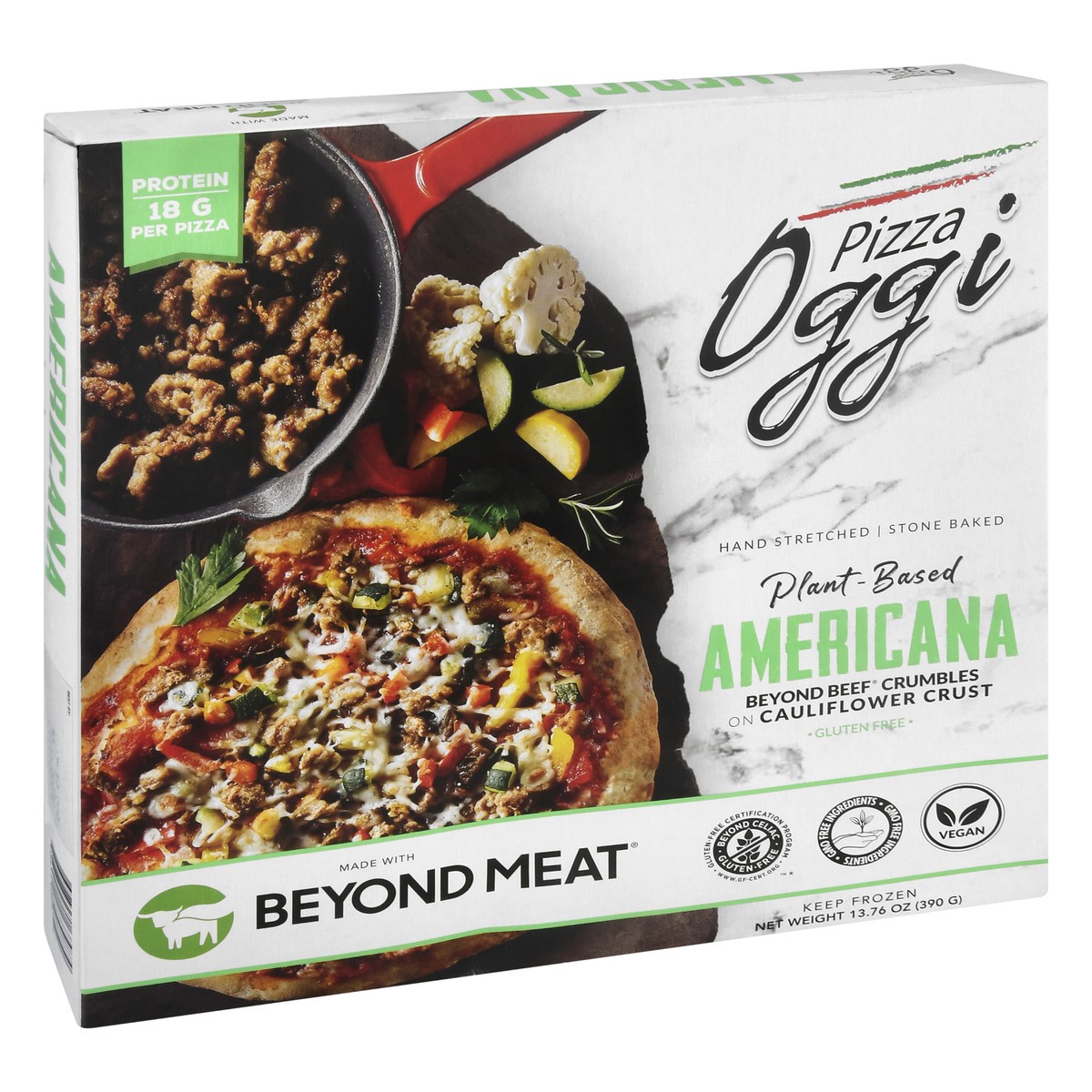 slide 9 of 9, Pizza Oggi Plant-Based Americana Pizza 13.76 oz, 13.76 oz