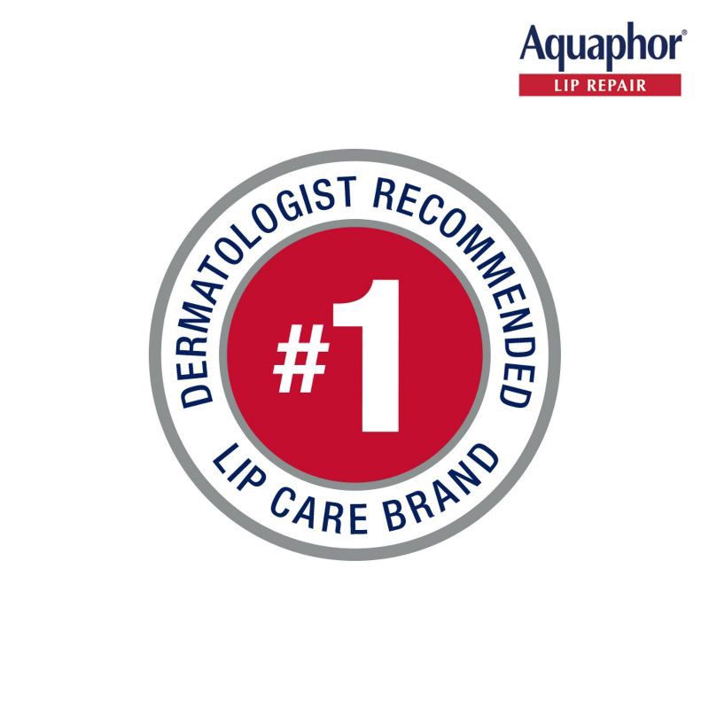 slide 3 of 6, Aquaphor Immediate Relief Lip Repair Balm - 2ct/ 0.70 fl oz, 2 ct, 0.70 fl oz