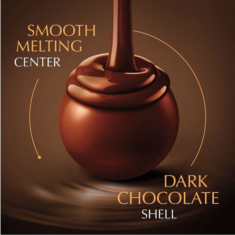 slide 2 of 7, Lindt Lindor 70% Extra Dark Chocolate Candy Truffles - 6 oz., 6 oz
