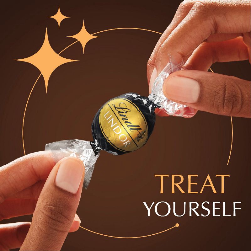 slide 4 of 7, Lindt Lindor 70% Extra Dark Chocolate Candy Truffles - 6 oz., 6 oz