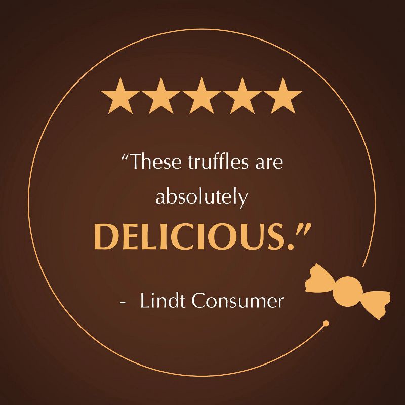 slide 6 of 7, Lindt Lindor 70% Extra Dark Chocolate Candy Truffles - 6 oz., 6 oz
