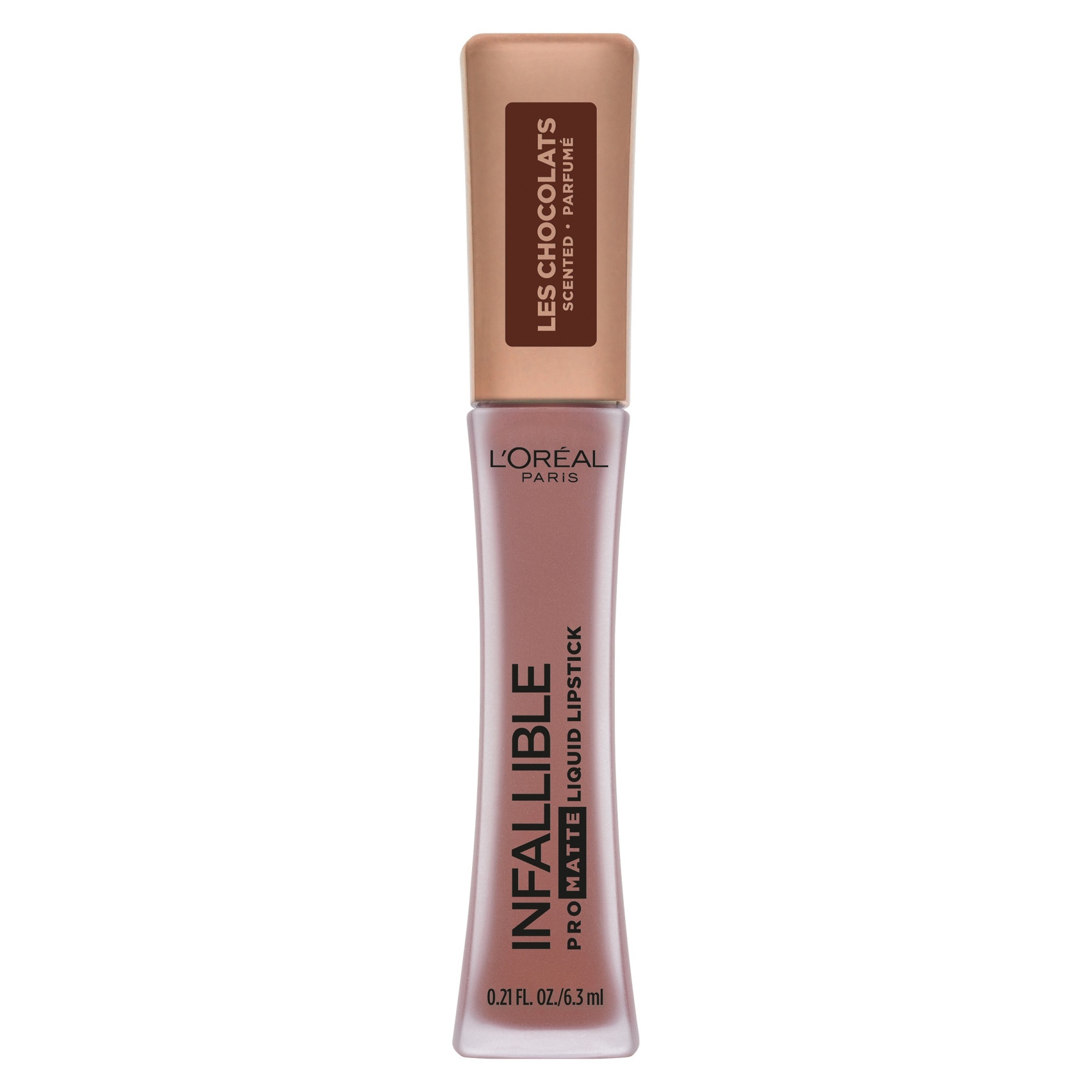 slide 1 of 2, L'Oréal Paris Infallible Pro Matte Les Chocolat Lipstick 852 Box O Chocolate, 0.21 fl oz