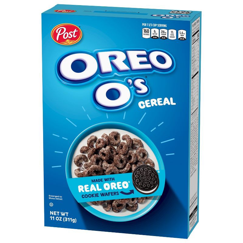 slide 16 of 21, Post Oreo O's Breakfast Cereal - 11oz, 11 oz