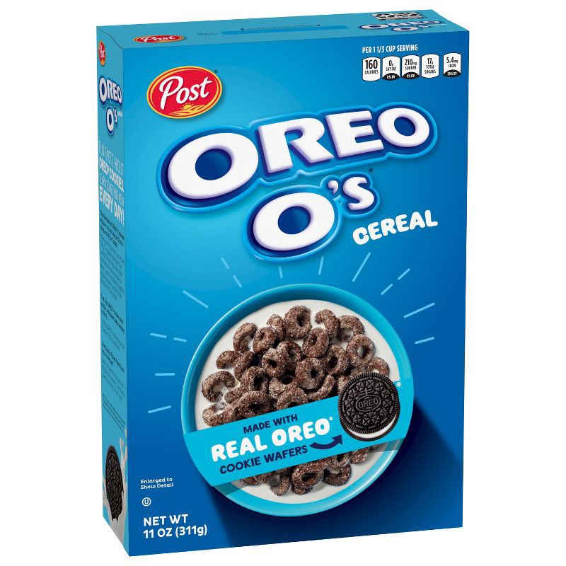 slide 19 of 21, Post Oreo O's Breakfast Cereal - 11oz, 11 oz