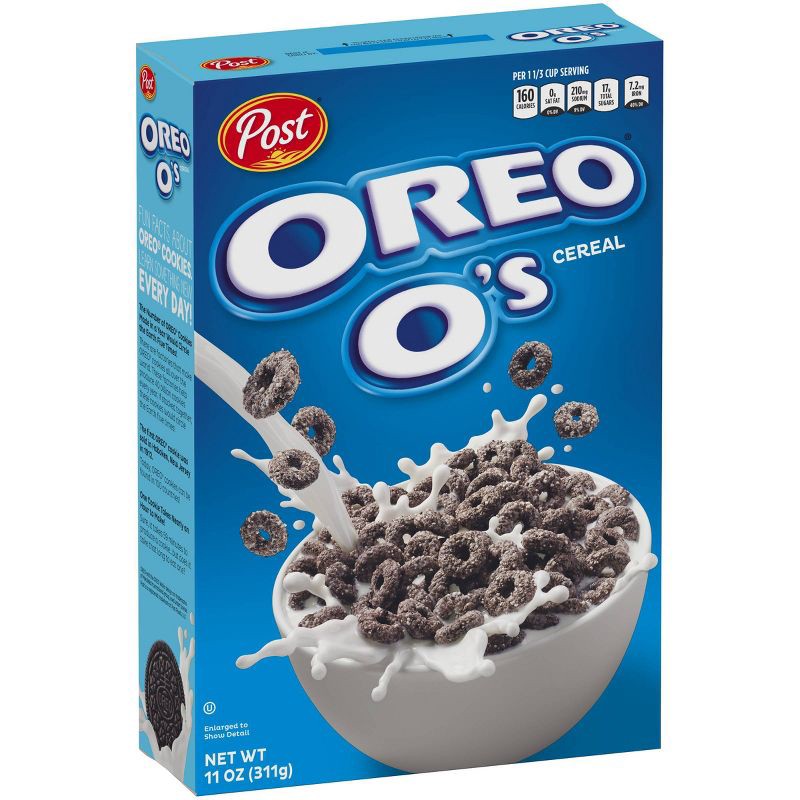 slide 10 of 21, Post Oreo O's Breakfast Cereal - 11oz, 11 oz