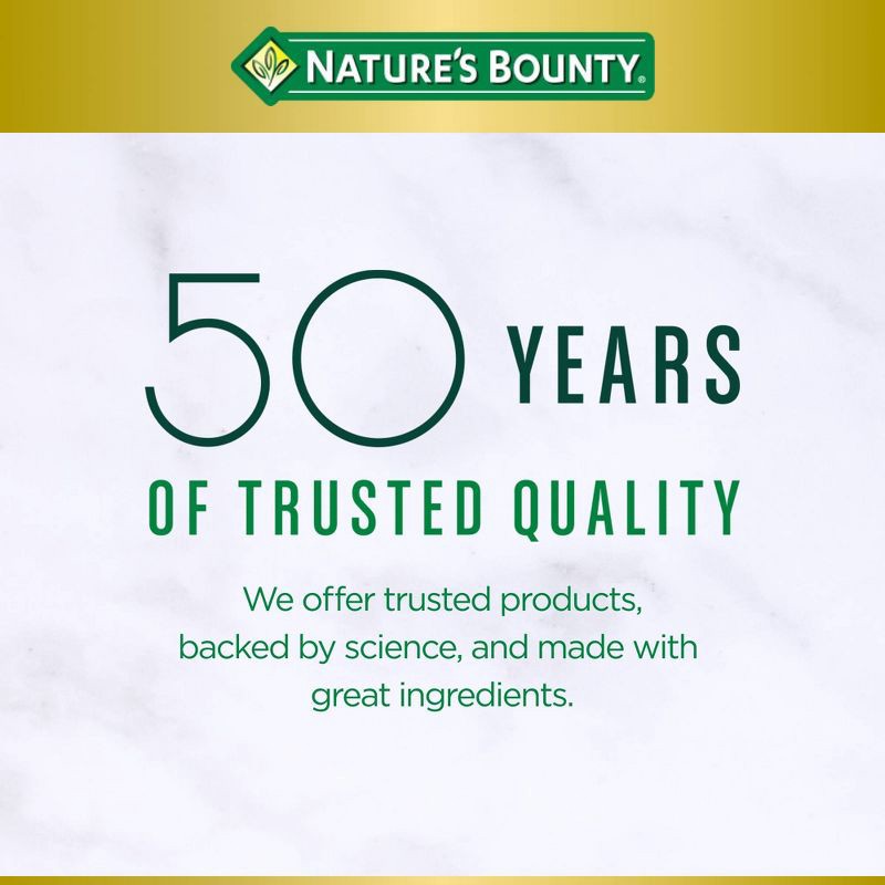 slide 5 of 5, Nature's Bounty Optimal Solutions Hair, Skin & Nail Gummies with Biotin & Collagen - Orange - 80ct, 80 ct