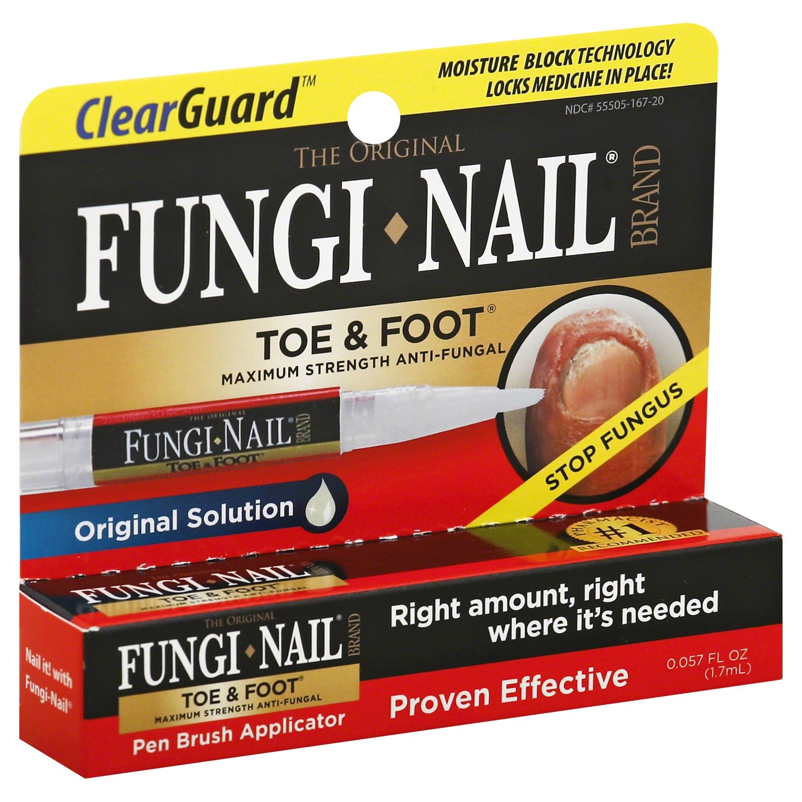 slide 1 of 7, Fungi Nail Pen Anti-Fungal Nail Treatment, 3 ml