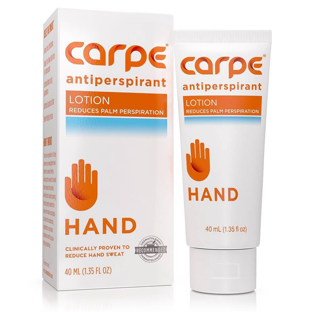 slide 1 of 5, Carpe Antiperspirant Hand Lotion, 1 ct