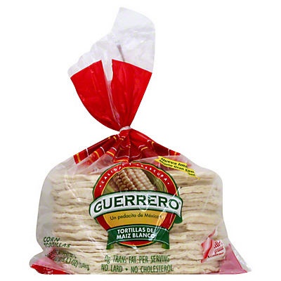 slide 1 of 1, Guerrero White Corn Tortillas, 40 ct