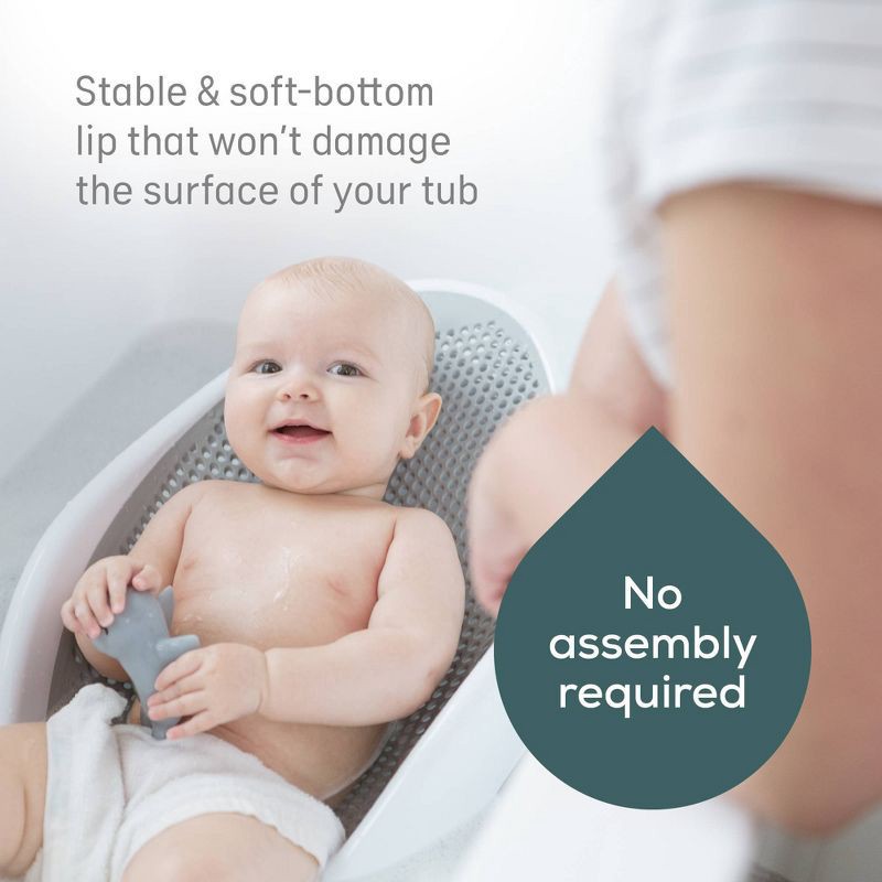 slide 4 of 9, Angelcare Baby Bath Support - Gray, 1 ct