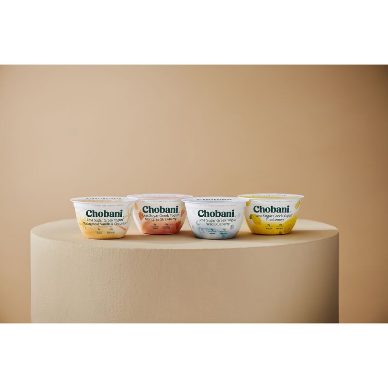 slide 6 of 9, Chobani Monterey Strawberry Low Fat Blended Greek Yogurt - 5.3oz, 5.3 oz