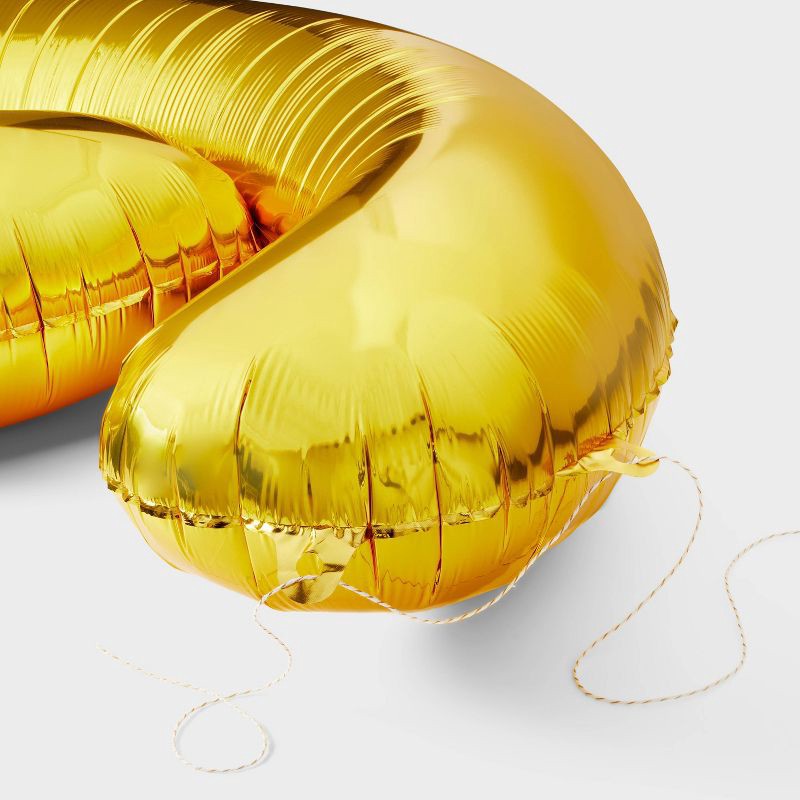 slide 3 of 4, 34" Number 6 Foil Balloon - Spritz™, 1 ct