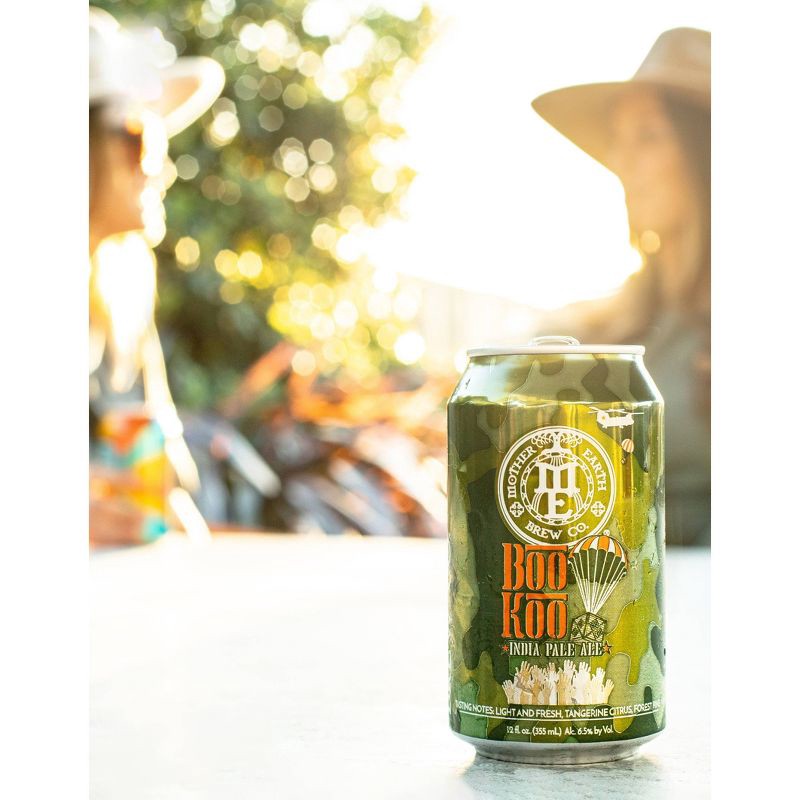 slide 3 of 3, Mother Earth Brewing Mother Earth Boo Koo IPA Beer - 6pk/12 fl oz Cans, 6 ct; 12 fl oz