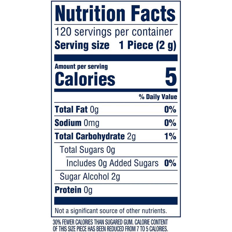 slide 8 of 9, Orbit White Peppermint Gum Bulk - 8.5oz/120ct, 8.5 oz, 120 ct