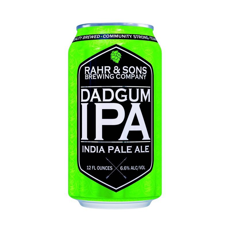 slide 2 of 3, Rahr & Sons Brewing Company Rahr & Sons Dadgum IPA Beer - 6pk/12 fl oz Cans, 6 ct; 12 fl oz